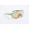 Coast Optics Nita Sportbrille Moss green mit Gold Sun und klarem Glas