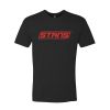 Stan`s NoTubes T-Shirt schwarz mit Logo rot, Grösse S, M, L, XL