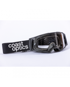 Coast Optics Alta MTB Goggle Black mit klarem Glas