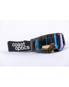 Coast Optics Alta MTB Goggle Black mit Crystal Low Light & klarem Glas