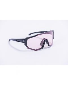 Coast Optics Nita Sportbrille Black mit Pink Crystal und klarem Glas